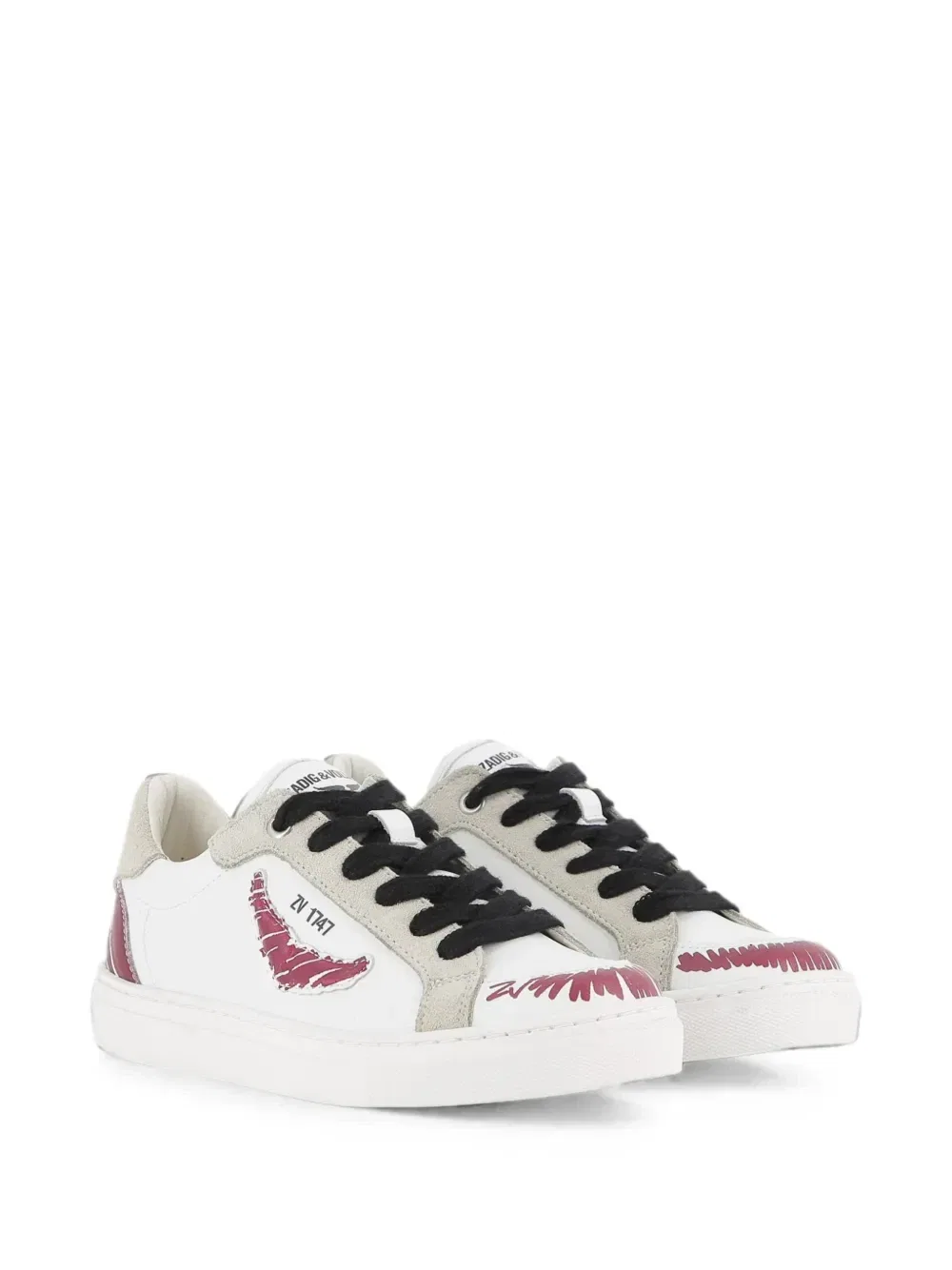 Кроссовки с логотипом Zadig & Voltaire Kids, белый