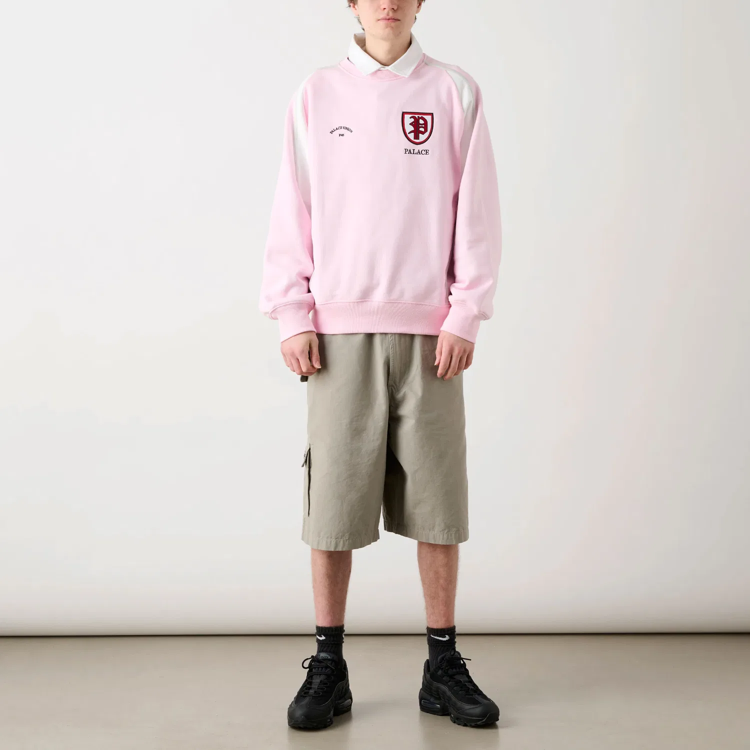 Детское унисекс свитшот Candy Pink с принтом SS26 Summer Collection Drop 5 PALACE — фото 4