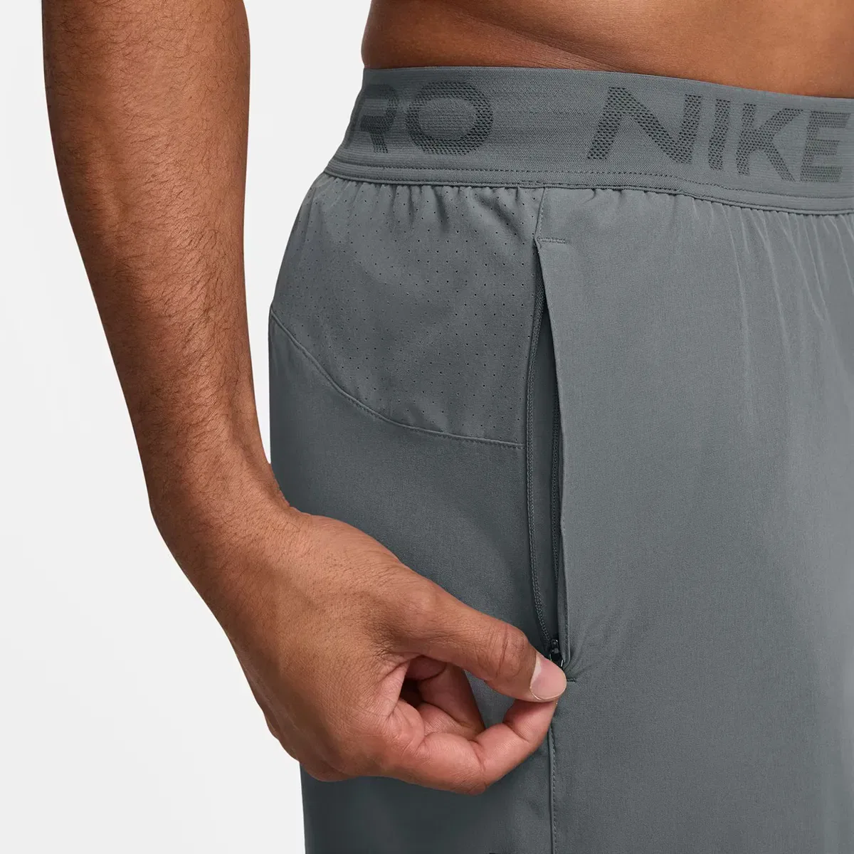 Мужские шорты Dri-FIT Nike, Gris — фото 4