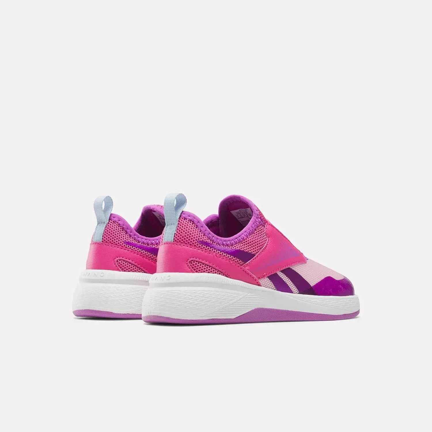 Детские кроссовки для девочек Nano Play Slip-on Reebok, True Pink/Frosted Berry/Purple Rave — фото 2