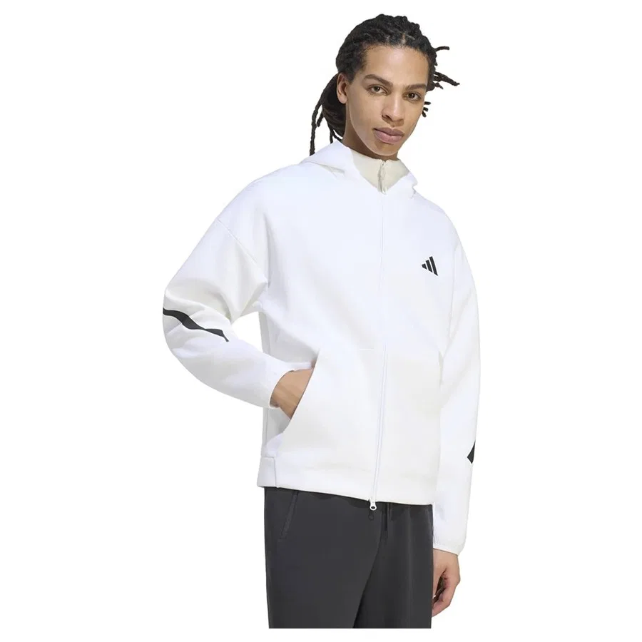 Спортивная куртка с капюшоном M Z.n.e. Fz adidas, Белый — фото 2