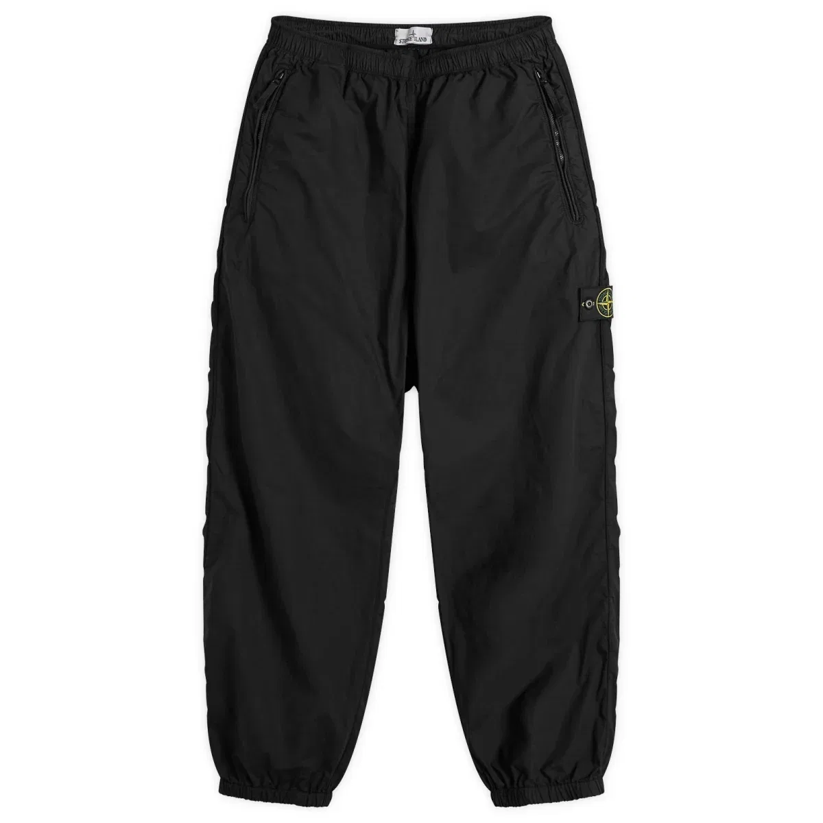 Брюки из парашютной ткани Tela Paracadute Stone Island, Black