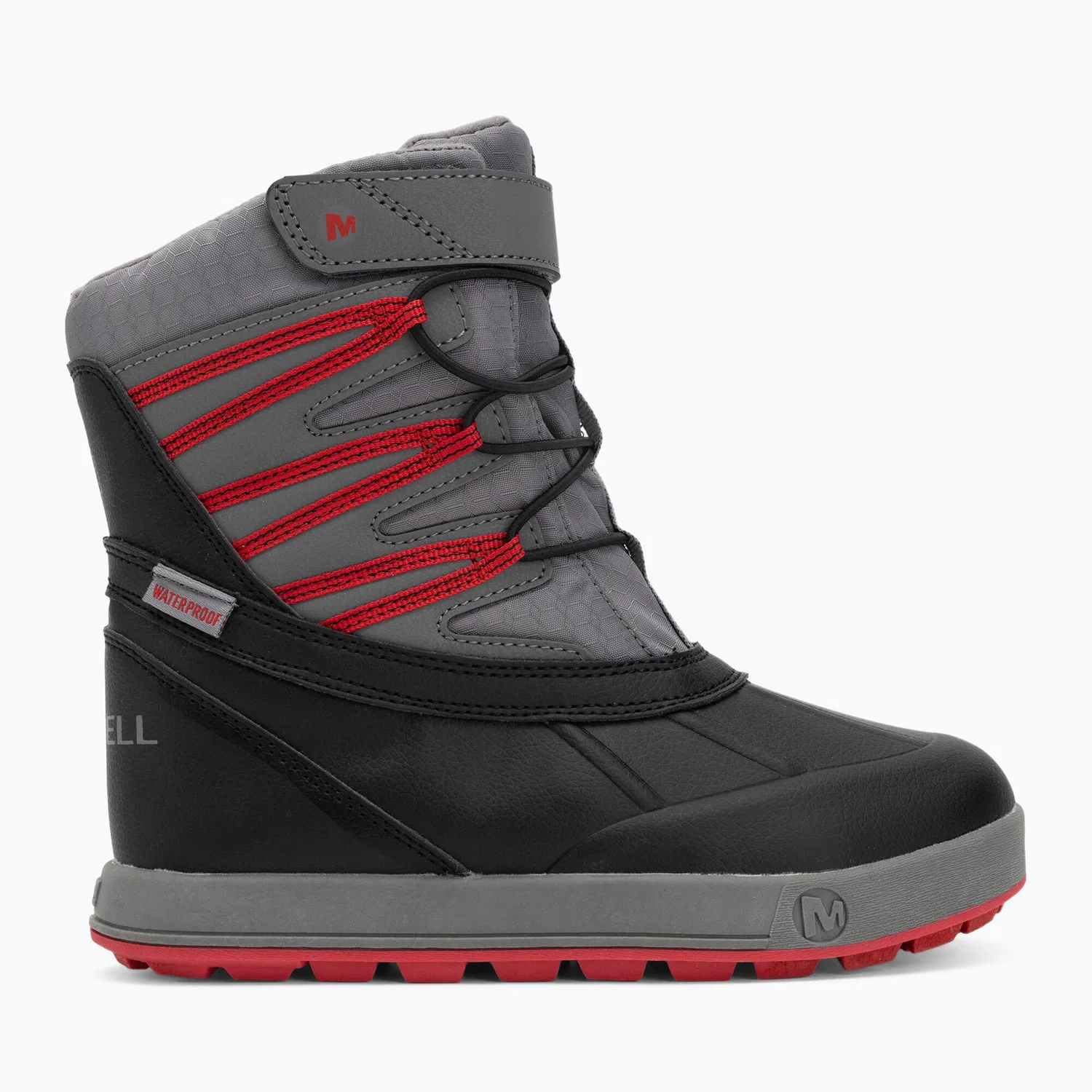 Детские снежные ботинки с высоким голенищем Merrell Snow Bank 5.0 WP, Schwarz — фото 2