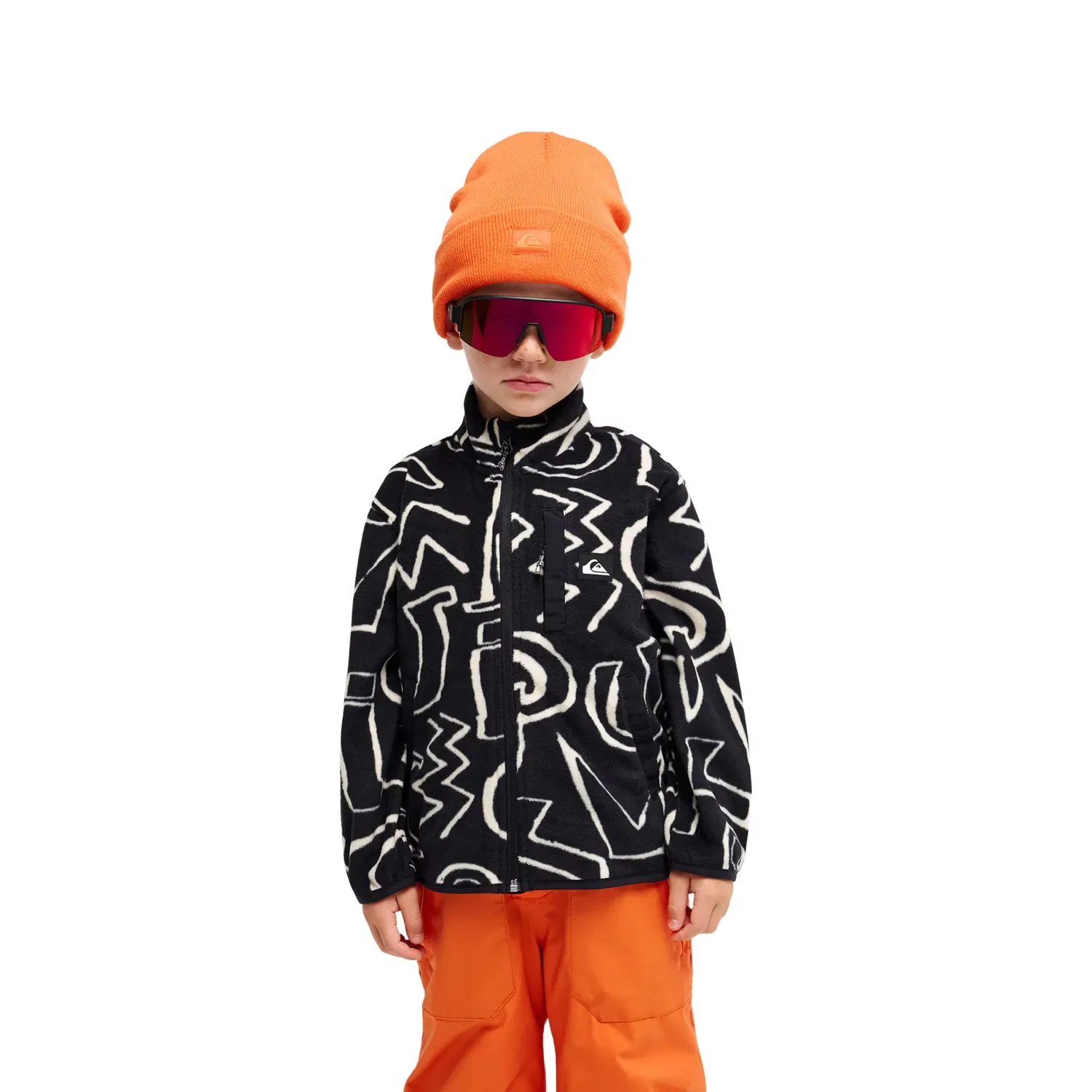 Детский флисовый джоггер Quiksilver, Negro