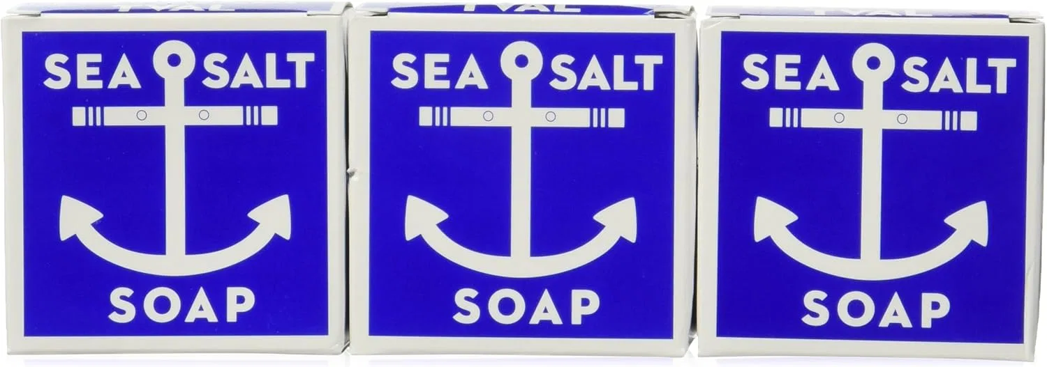 Мыло ручной работы Swedish Dream Sea Salt, 3 шт, 365.5 г, Kala
