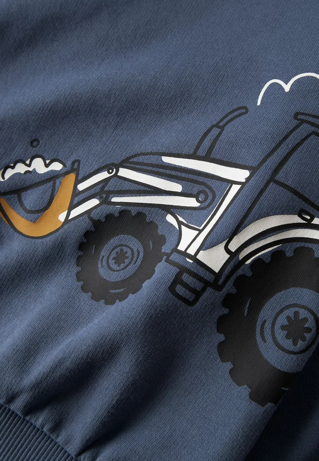 Nmmpbasil ls nreg swe bru - толстовка Name It, Vintageindigo Blue — фото 3