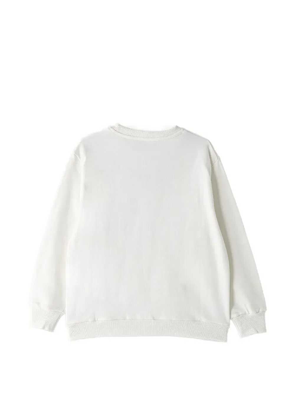 Толстовка, расшитая бисером Elisabetta Franchi Kids, белый — фото 2