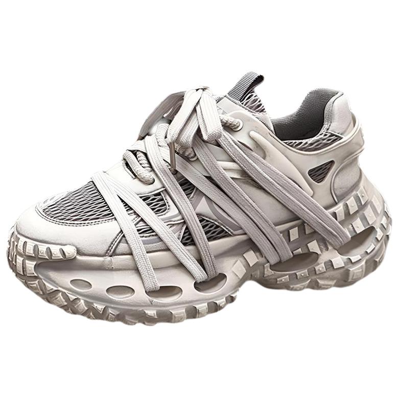 

ZUOSAISI Водонепроницаемые и дышащие легкие утепленные низкие массивные кроссовки мужские серые, цвет Gray