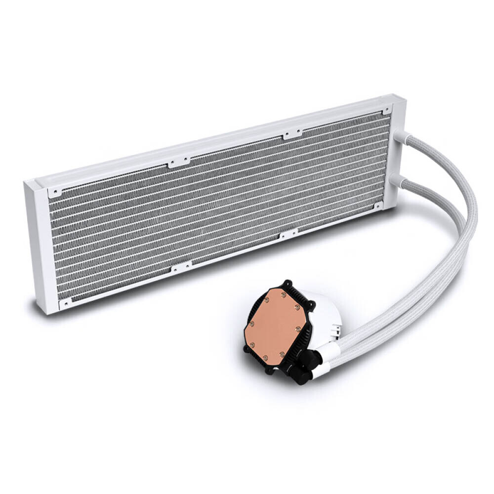 Система жидкостного охлаждения Valkirye C420W-RGB, белый — фото 3