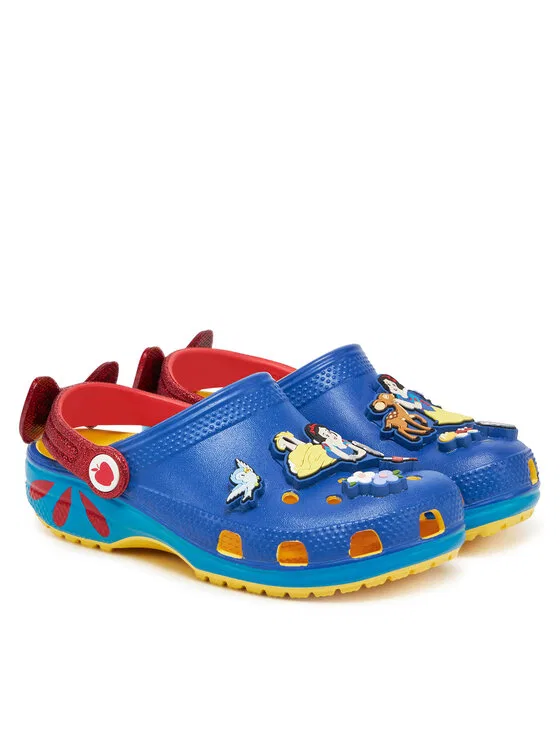 Шлепанцы Snow White Classic Clog K Crocs, синий — фото 2