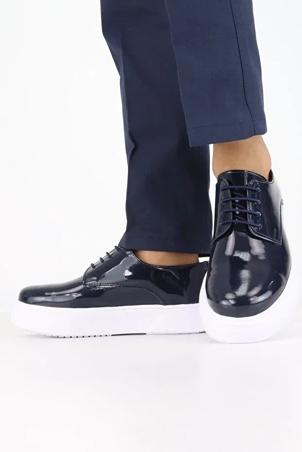 Детские туфли для мальчиков классические Sirri, Navy Blue