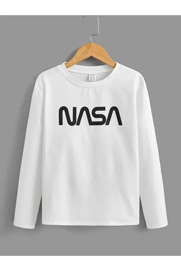 Детский комплект свитшот-брюки с принтом Nasa Printed Set of 3 Jacket, Sweat and Tracksuit Children's Set Keywest, Black — фото 4