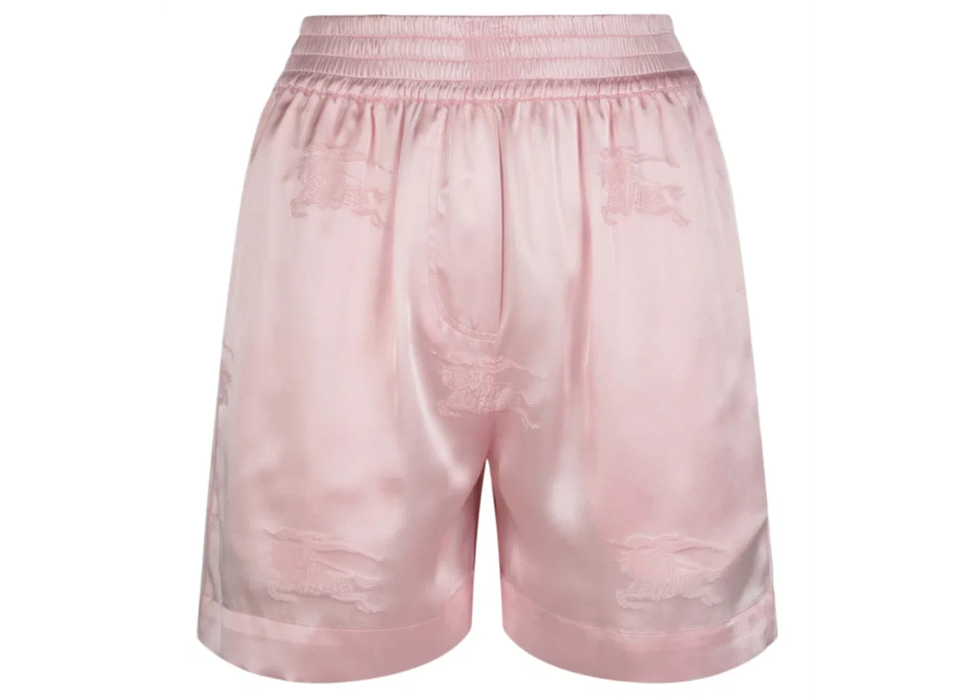 Женские шорты с жаккардовым принтом Burberry, Light Pink