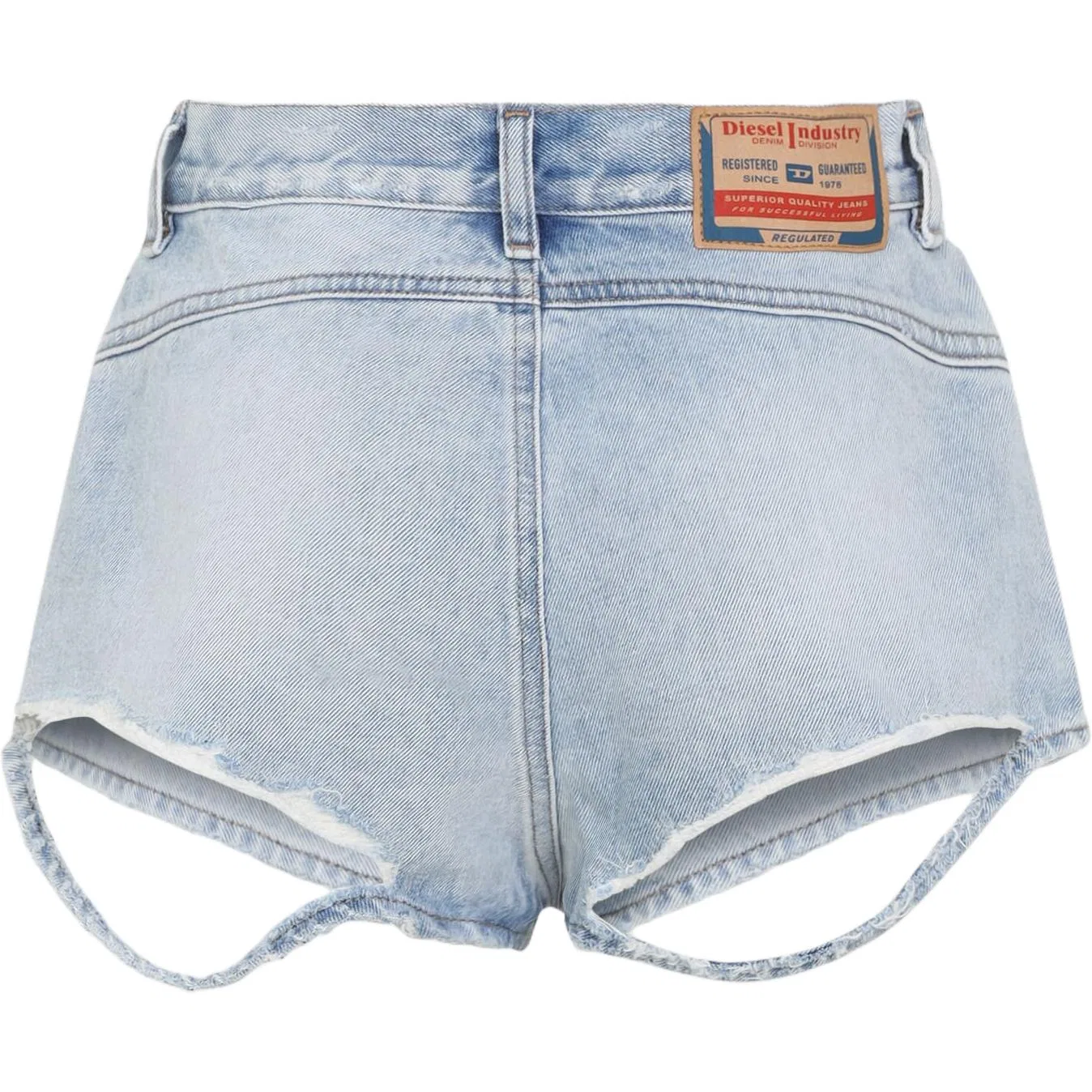 Женские джинсовые шорты De-Lunar DIESEL, Denim Blue — фото 3
