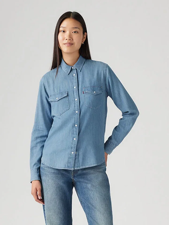 Женская джинсовая рубашка Levi's, Blue