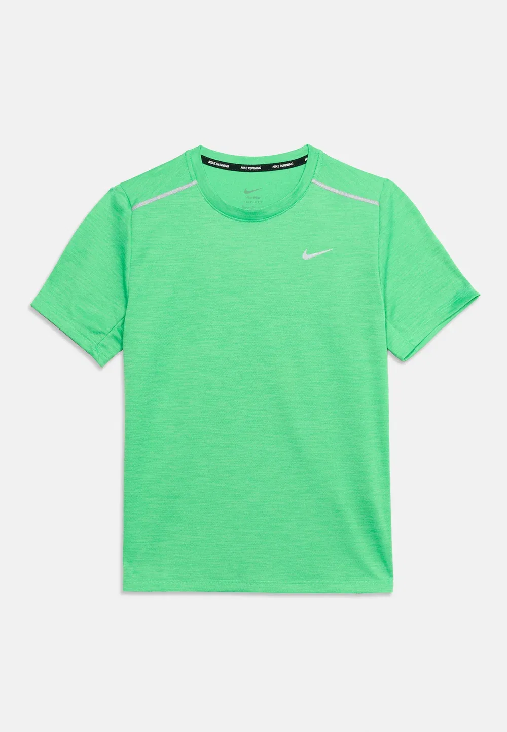 Спортивная футболка Miler унисекс Nike Performance, Green Spark/Illusion Green