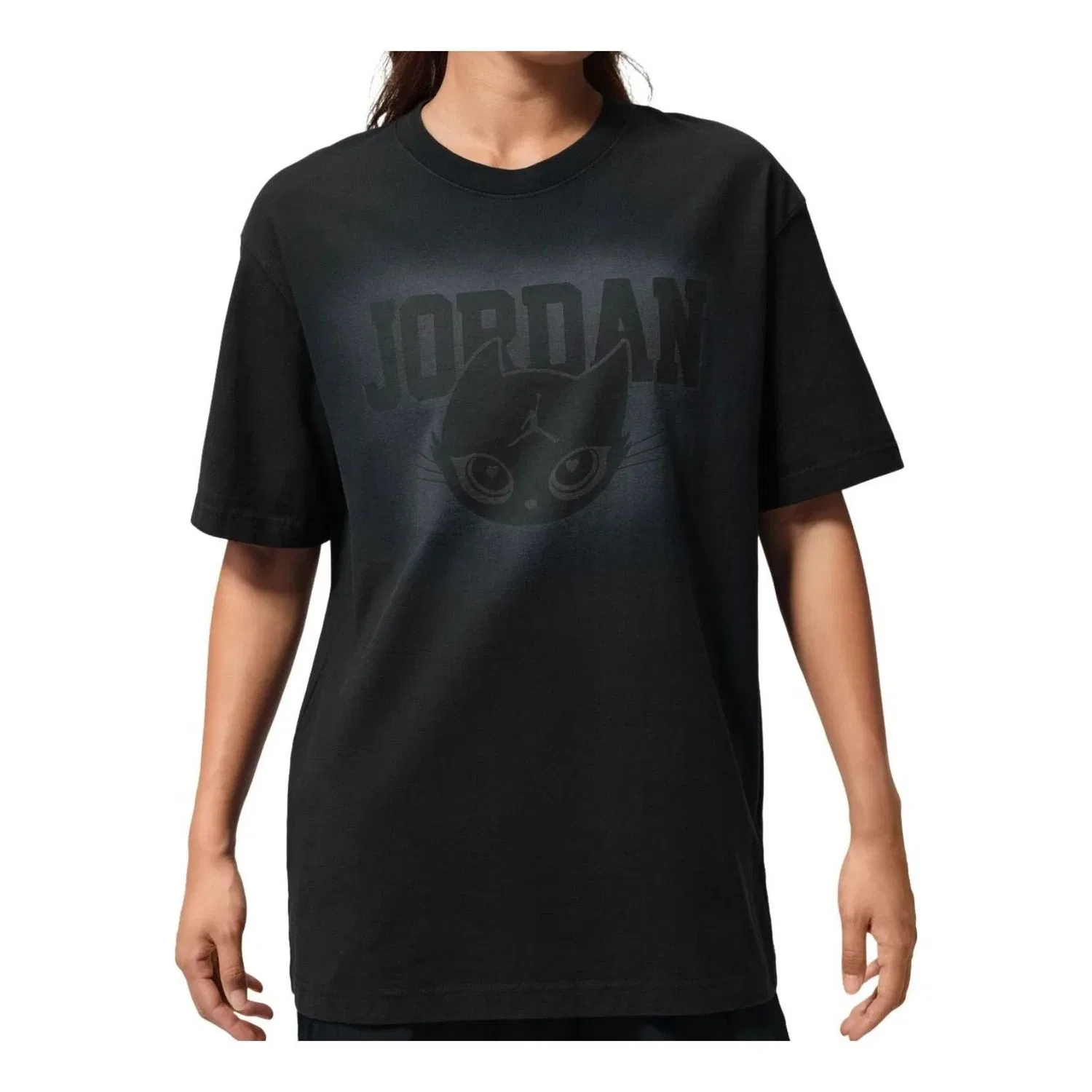 Женская футболка с графическим принтом Air Jordan T-Shirt, черный