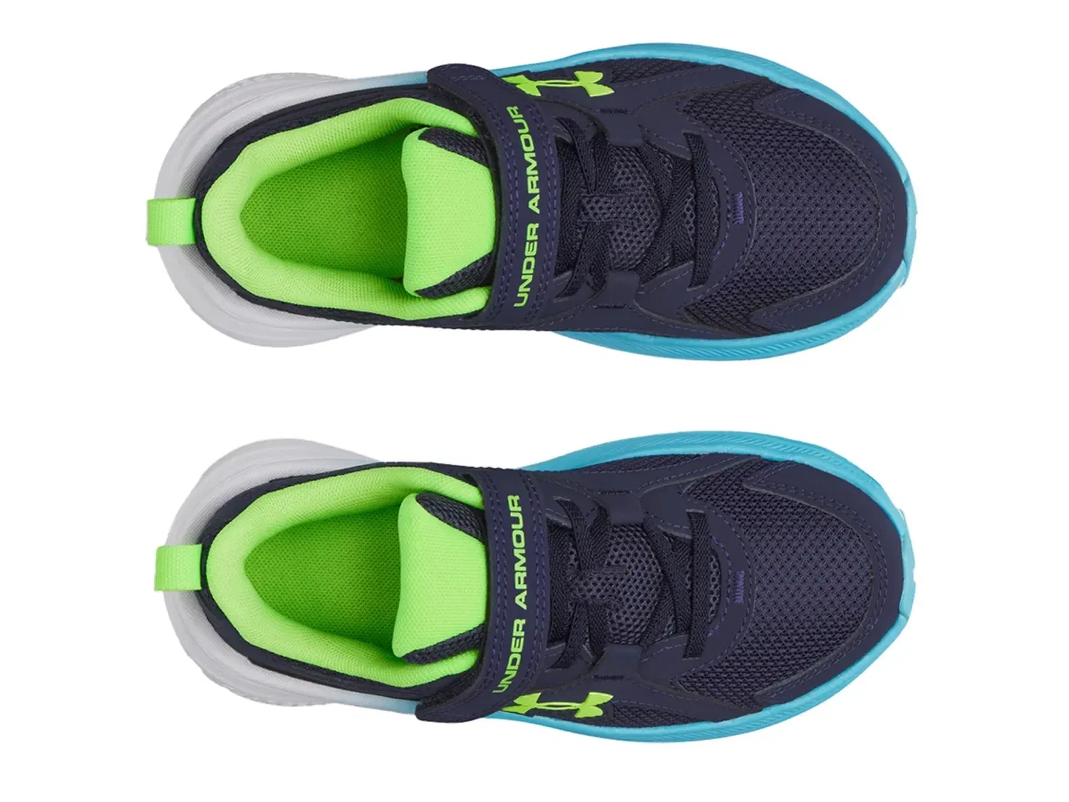 Кроссовки детские Assert 11, Under Armour, Navy — фото 4