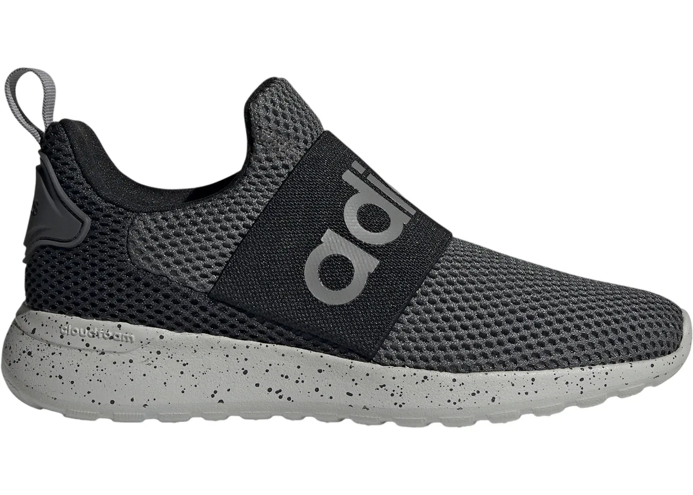 Детские кроссовки с шнурками Adidas Lite Racer Adapt 4.0, Grey Six/Grey Six/Core Black