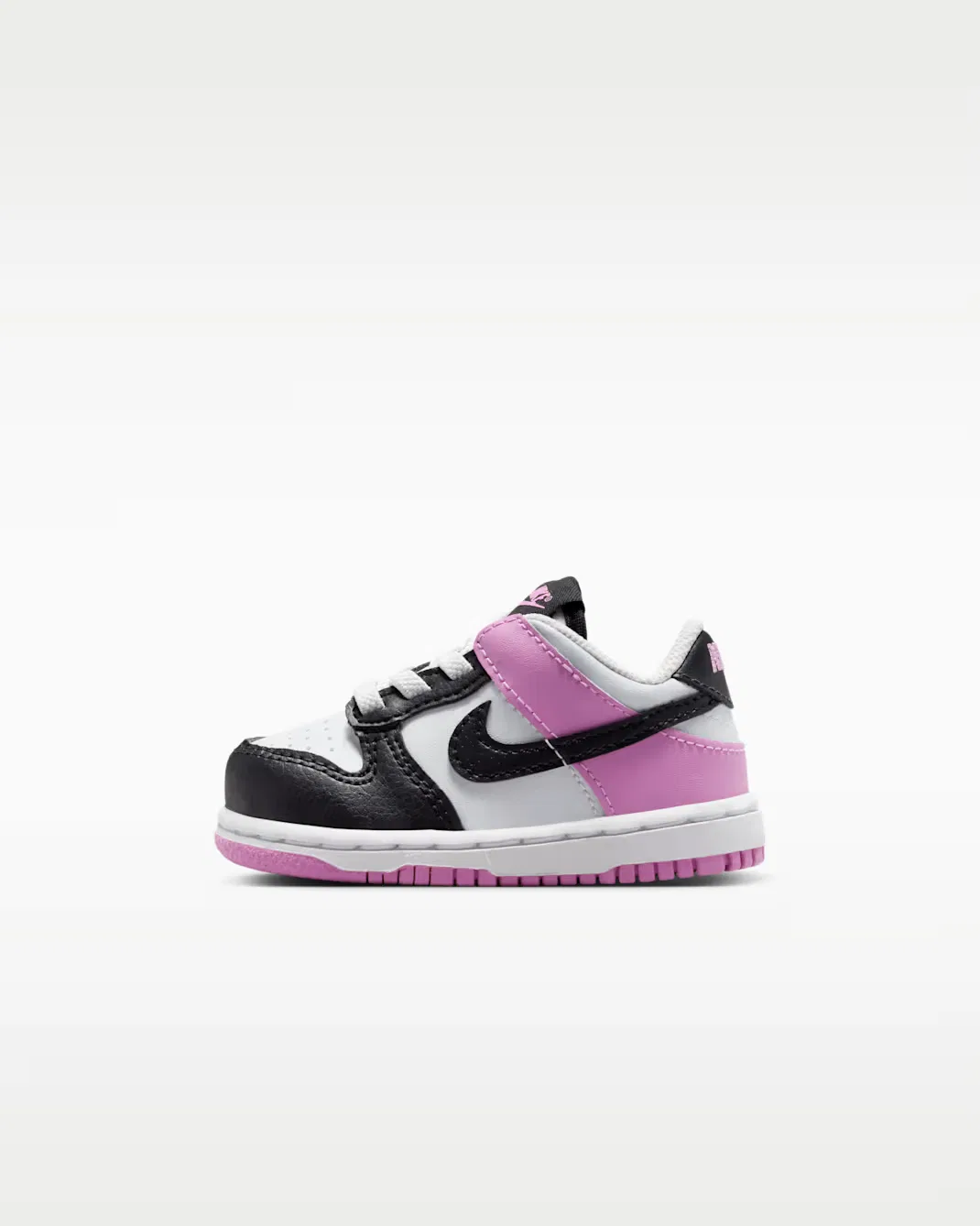 Детская/подростковая обувь Nike Dunk Low, Off White/Light Magenta/Black