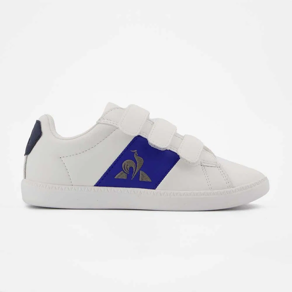 Детские кроссовки с низким верхом Courtclassic Ps Optical White/Cobalt Le Coq Sportif, Optical White Cobalt — фото 4