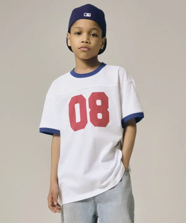 Футболка с длинным рукавом Giant Fit, белая, Takeasy Kids