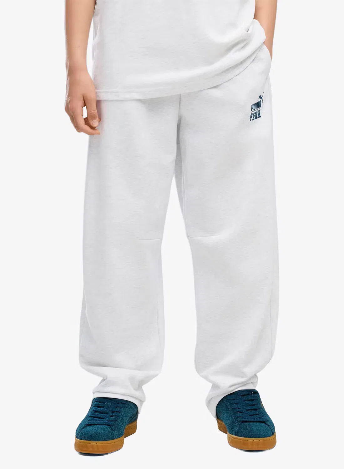 Спортивные штаны без рукавов relaxed barrel mid90s Puma, белый