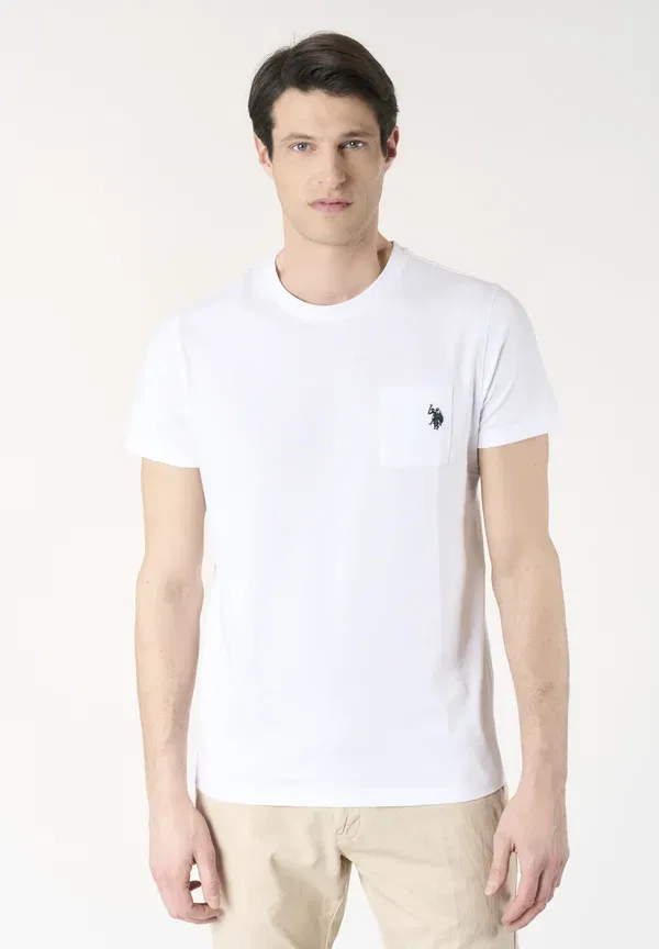 Футболка хлопковая Basic t-shirt U.S. Polo Assn., белый