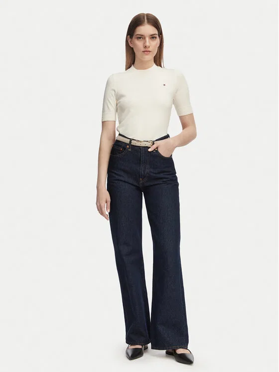 Футболка slim fit Tommy Hilfiger, желтый — фото 2