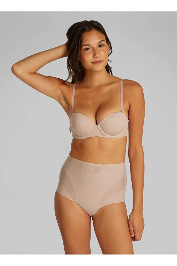 Женский бюстгальтер без бретелек Calvin Klein, Cinnamon — фото 2