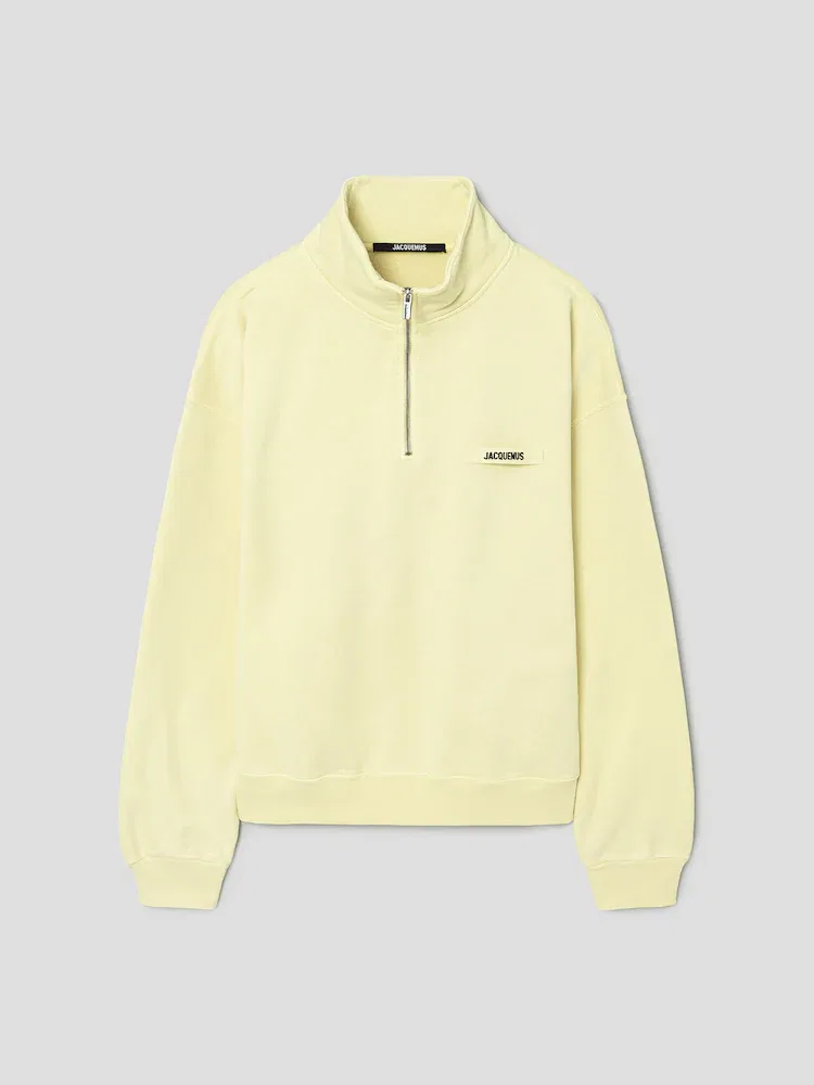 Лонгслив Le Camionneur Gros Grain JACQUEMUS, Yellow