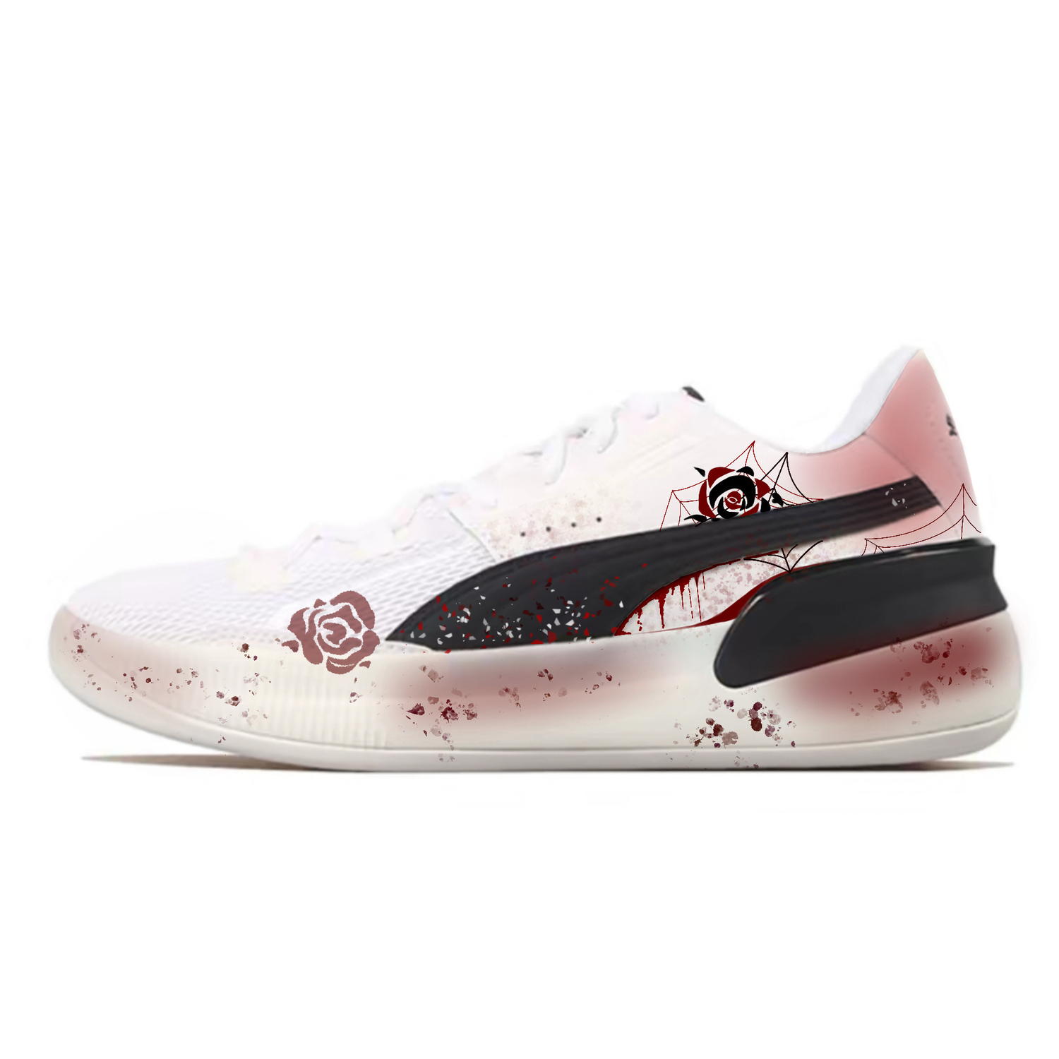 

Clyde Hardwood Team низкие баскетбольные кроссовки unisex PUMA, розовый