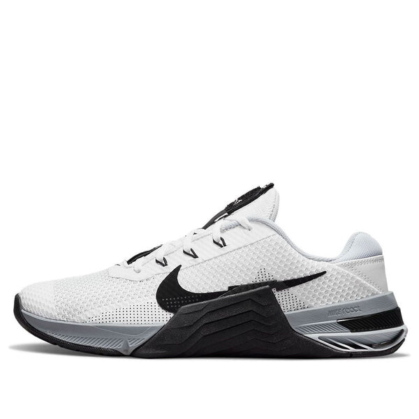 

Кроссовки metcon 7 'white black' Nike, черный