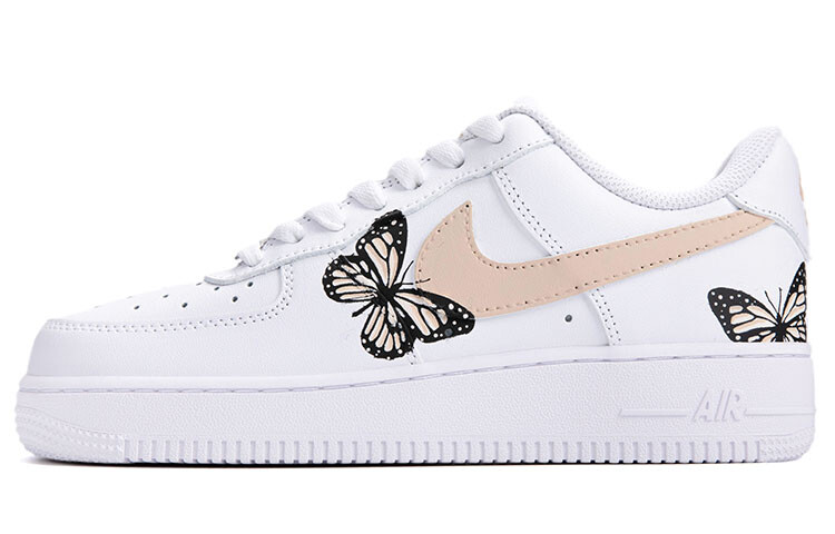 

Кроссовки Nike Air Force 1 Skateboard Shoes Women's Low-Top White/Apricot