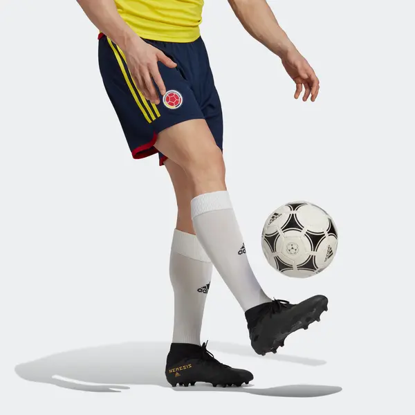 Шорты сборной колумбии домашние шорты 22 Adidas, синий — фото 4