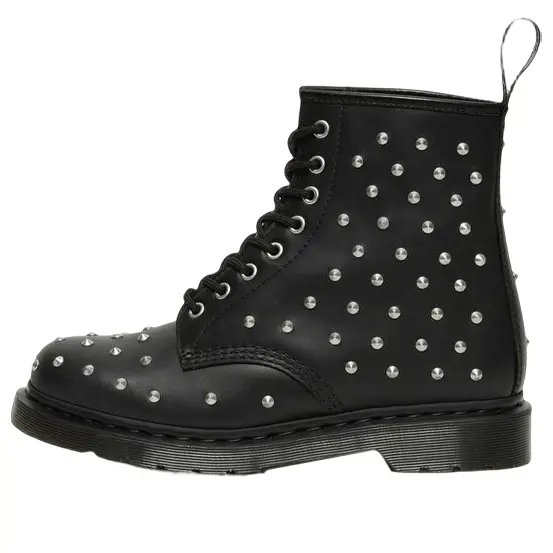 

Кроссовки 1460 stud wanama leather lace up boots 'black' Dr. Martens, черный