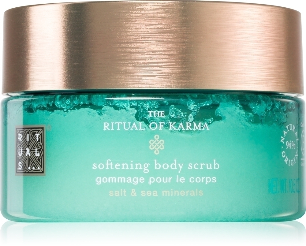 

Ритуал кармы нежного пилинга тела Rituals, 300 гр