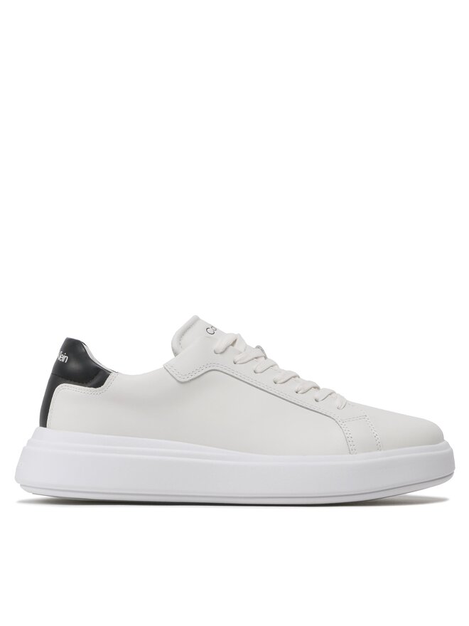 

Кроссовки Low Top Lace Up Lth HM0HM01016 Calvin Klein, белый