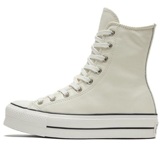 Кеды (WMNS) Converse Chuck Taylor All Star Lift X-High 'Egret', кремовый