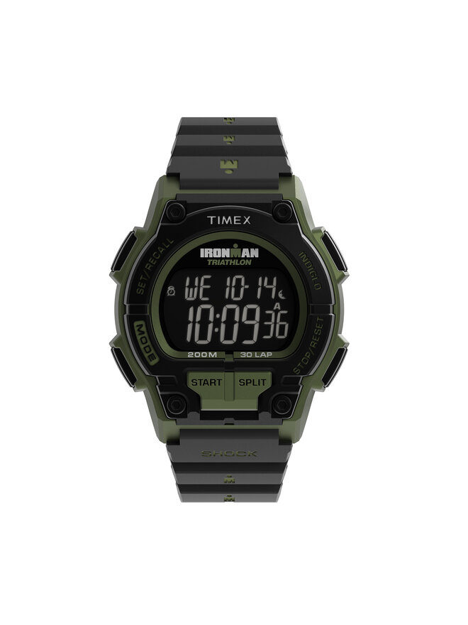 

Часы Ironman Shock TW5M64900 Timex, зеленый