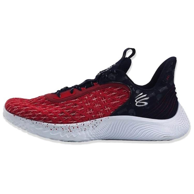 

Кроссовки Curry Flow 9 Howard University Pe Under Armour, красный/черный