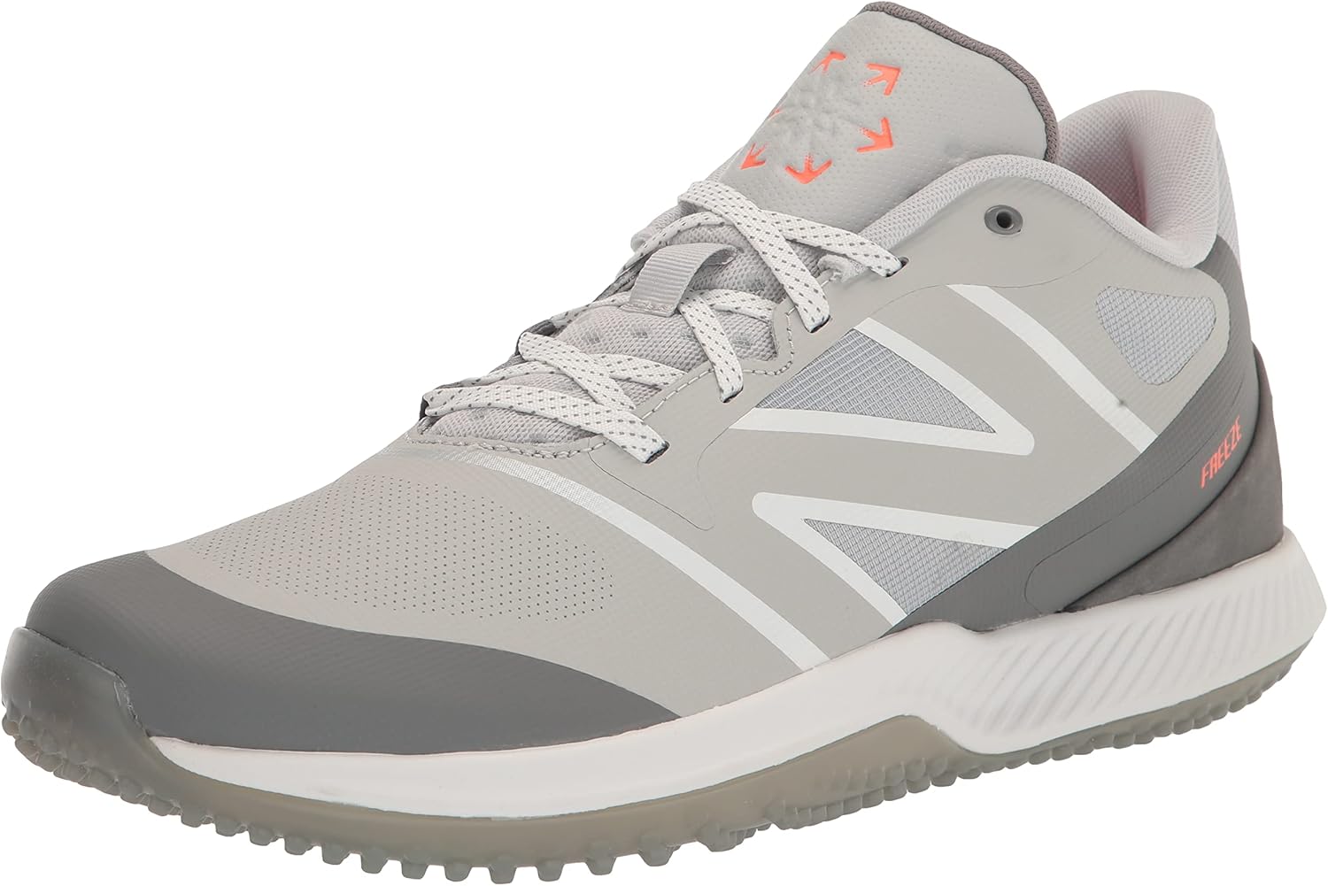 

Кроссовки New Balance Mens Freezelx V4 Turf, белый/серый