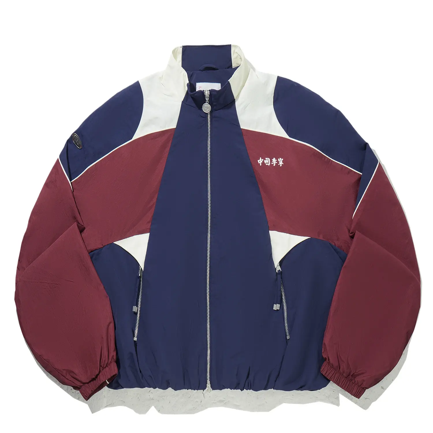 

LiNing Тренч женский глубокий темно-синий насыщенный винно-красный перламутрово-белый, Deep Navy Blue/Rich Wine Red/Mother of Pearl White