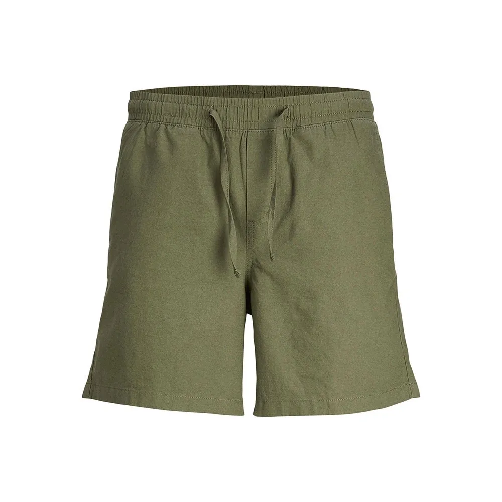 

Шорты Jack & Jones Jaiden Summer Linen Ble, зеленый