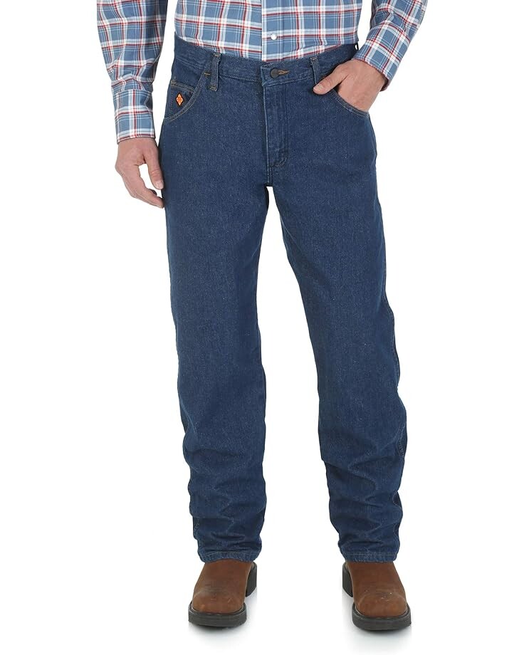 

Джинсы Wrangler Flame Resistant Lightweight Regular Fit, цвет Dark Denim