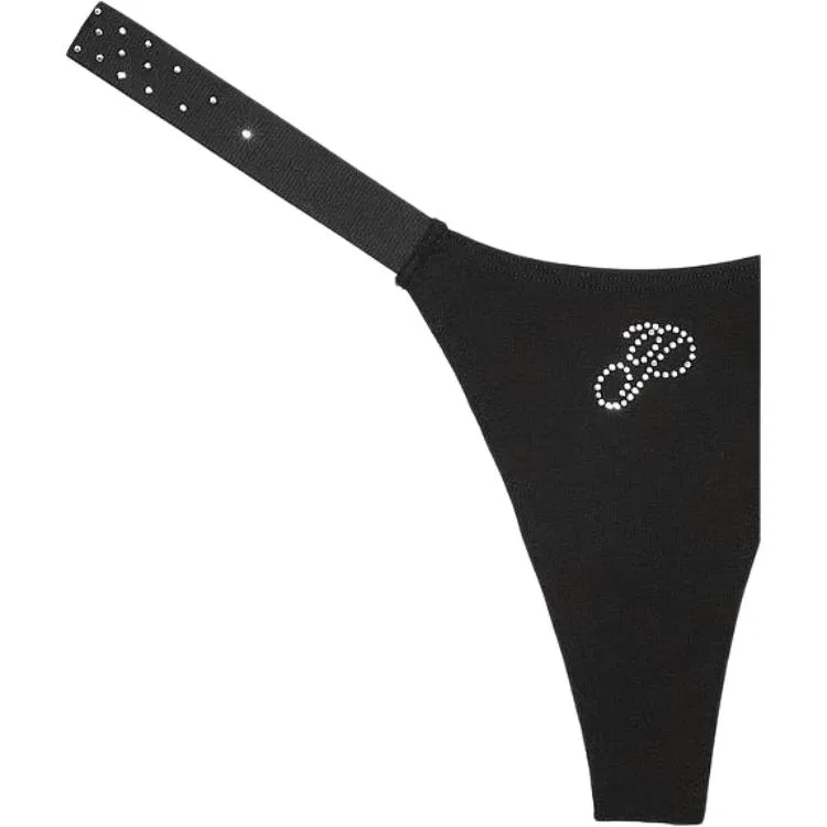 Трусы-стринги женские 1 Pack Victoria's Secret Black — фото 3