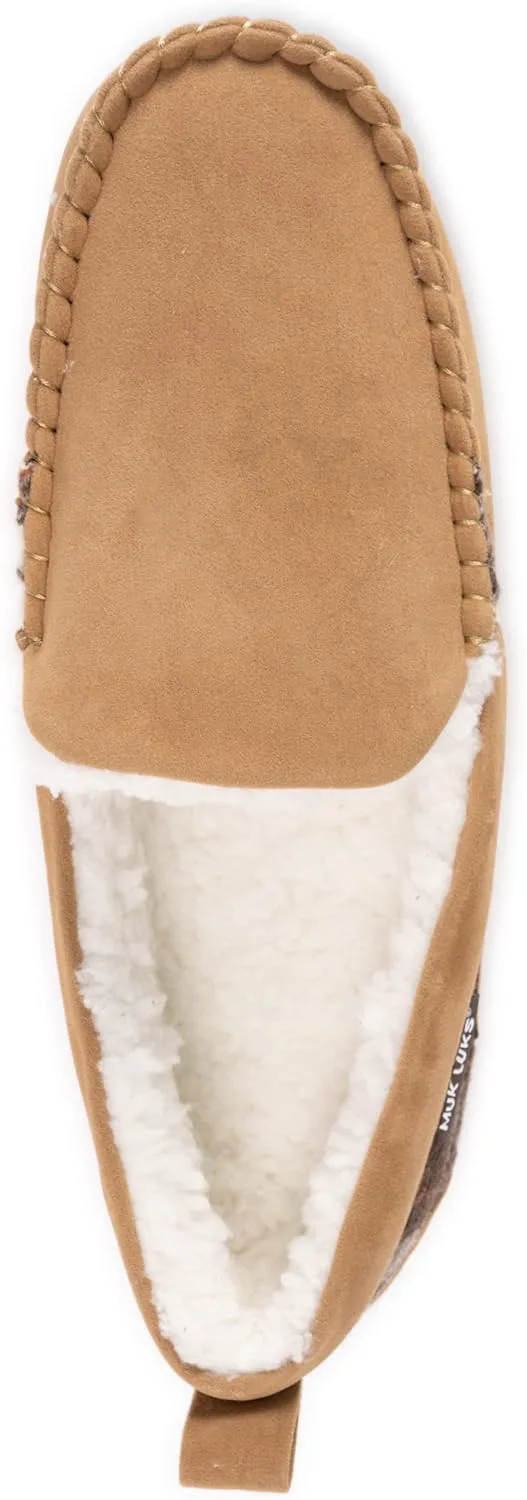 MUK LUKS mens Emmett, коричневый — фото 3