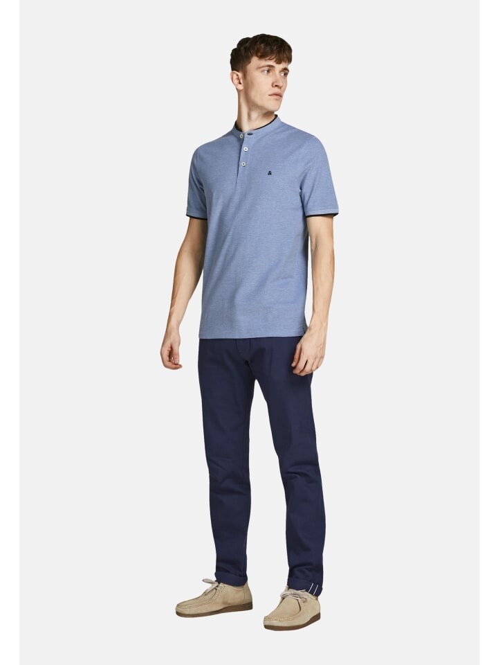 

Футболка Jack & Jones Paulos Mao, голубой