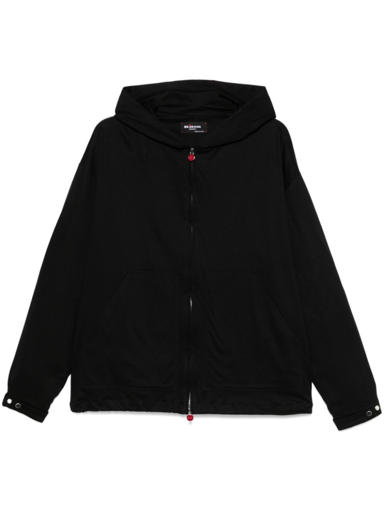 

Kiton худи на молнии, черный