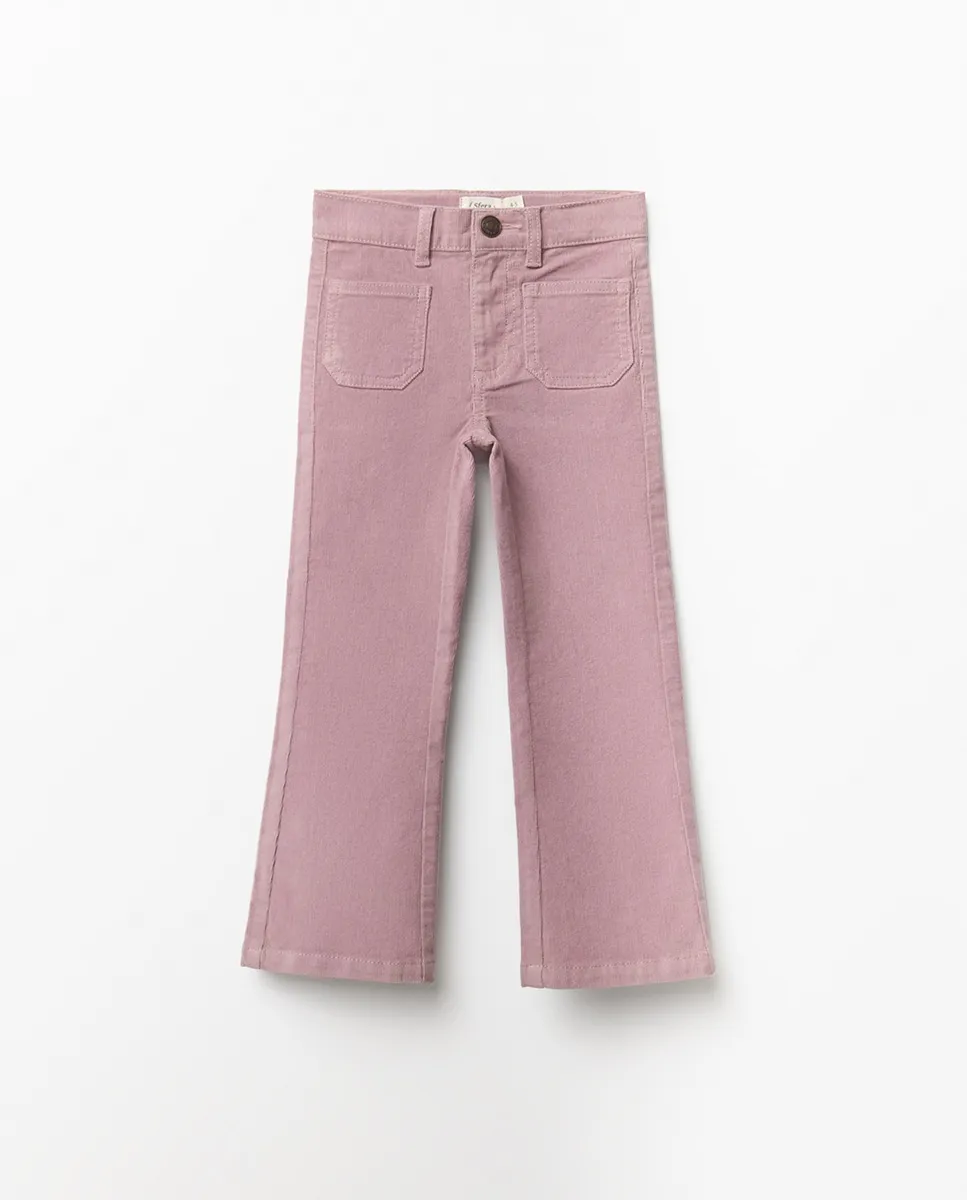 

Брюки из вельвета Sfera, сиреневый